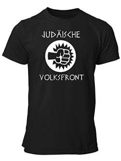 clothinx Brian Judäische Volksfront | Kult Motiv Zum Beliebten Filmklassiker | Schließ Dich Der Revolution An Herren T-Shirt Schwarz Gr. L von clothinx