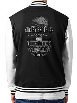 clothinx Collegejacke Unisex Peaky Blinders Shelby Brothers Schwarz Gr. S von clothinx