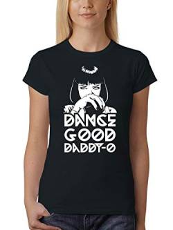 clothinx Damen T-Shirt Fit Mia Dance Good Daddy O Schwarz Gr. S von clothinx