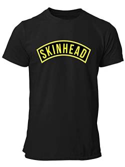 clothinx Skinhead Bekleidung - Bio, Fair und Vegan - T-Shirt Schwarz Gr. M von clothinx