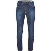 CLUB OF COMFORT Jeanshose "Henry", Used-Look, Slim-Fit, für Herren, blau, 33/32 von club of comfort