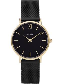 Minuit Mesh goldf Black/Black von cluse