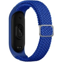 cofi1453 Armband Strap Stoff Ersatzarmband kompatibel mit Xiaomi Mi Band 6 / 5 / 4 / 3 geflochtenes Stoffarmband von cofi1453