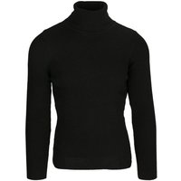 cofi1453 Rollkragenpullover Rollkragen Pullover Sweatshirt Sweater Rolli Stretch Pullover von cofi1453