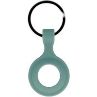 cofi1453 Schlüsselanhänger Silikon Case für AirTag Schutz Hülle Cover Schlüsselanhänger Apple AirTag Cover Case Tracker Tasche Weiß von cofi1453