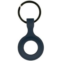 cofi1453 Schlüsselanhänger Silikon Case für AirTag Schutz Hülle Cover Schlüsselanhänger Apple AirTag Cover Case Tracker Tasche Weiß von cofi1453
