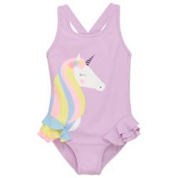 Color Kids - Kid's Swimsuit with Application - Badeanzug Gr 152 lila von color kids