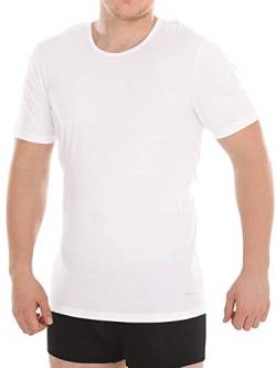 Comazo Earth Herren Kurzarm-Shirt Bio-Baumwolle, Weiß, Gr. 6 von comazo
