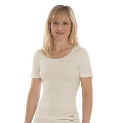 comazo Damen Shirt 1/4 Arm, 10150279101, 38, Bio-Natur von comazo