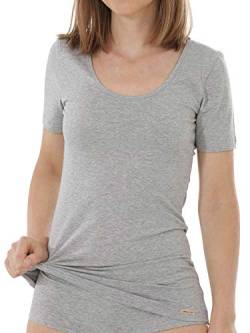 comazo Damen Shirt 1/4 Arm, 10300276401, 38, grau-Melange von comazo