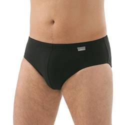 comazo Herren Slip - Unterhose aus hautfreundlicher Baumwolle - Baumwollmischung mit Elasthan - Optimaler Grau - Gr. 6 (L) von comazo