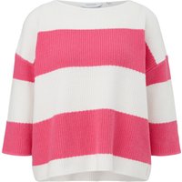 comma, CASUAL IDENTITY Pullover, Baumwolle, 7/8-Arm, für Damen, pink, 38 von comma, CASUAL IDENTITY