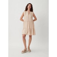 comma casual identity Minikleid Kurzes Kleid aus Modalmix Stickerei, Volants von comma casual identity