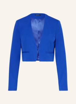 Comma Cropped-Blazer blau von comma