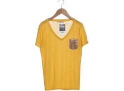 Comma Damen T-Shirt, gelb von comma,