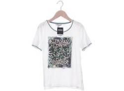 Comma Damen T-Shirt, weiß von comma,