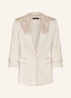 Comma Satinblazer Mit 3/4-Arm beige von comma