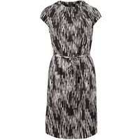 Comma Sommerkleid Kleid, GREY/BLACK von comma