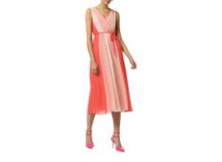 Maxikleid COMMA Gr. 38, N-Gr, rot (bright red) Damen Kleider Freizeitkleider von comma,