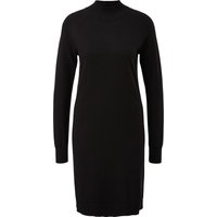 comma, Strickkleid, knielang, Stehkragen, für Damen, schwarz, 34 von comma,