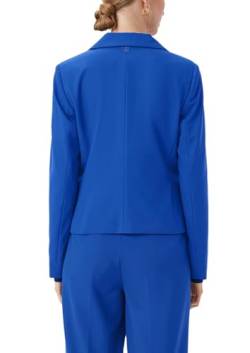 comma Damen 2147774 Business-Anzug Jacke, Blau 5603, D 44 von comma