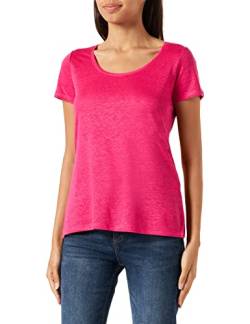 comma Damen Kurzarm T-Shirts, Pink(4462), 40 von comma