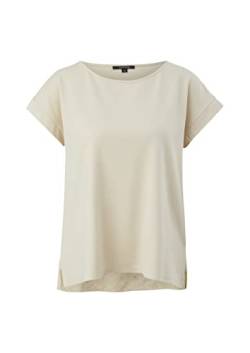 comma Damen T-Shirt, 0810 Beige, 38 von comma