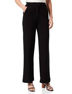 comma Damen Trousers Long Anzughose, 9999 Black, 44 Große Größen EU von comma