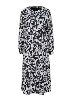 comma Maxikleid mit Allover Print von comma