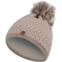 compagno Bommelmütze (1-St) Wintermütze Beanie Strickmütze Damen Herren Mütze Winter von compagno