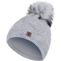 compagno Bommelmütze (1-St) Wintermütze Beanie Strickmütze Damen Herren Mütze Winter von compagno