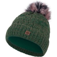 compagno Bommelmütze (1-St) Wintermütze Strick Mütze Winter Strickmütze Damen Fleecefutter Beanie von compagno