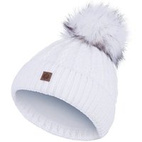 compagno Bommelmütze (1-St) Wintermütze Strickmütze Damen Mütze Winter Beanie von compagno