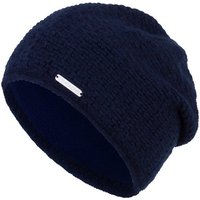 compagno Strickmütze (1-St) Grobstrick Beanie Wintermütze Strickmütze Damen gefüttert Fleecefutter von compagno