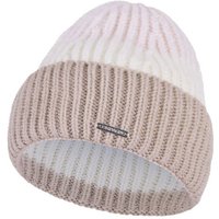 compagno Strickmütze (1-St) Klassische Beanie Wintermütze Strickmütze Damen mit breiter Krempe von compagno