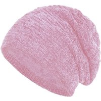 compagno Strickmütze (1-St) Warm gefütterte Wintermütze Strickmütze Beanie Damen und Herren von compagno