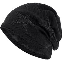 compagno Strickmütze (1-St) Warm gefütterte Wintermütze Strickmütze Beanie Damen und Herren von compagno