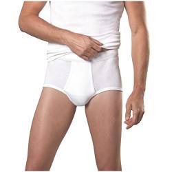 Conta Herren Slip Doppelripp 5er Pack Größe 6 (L) von con-ta