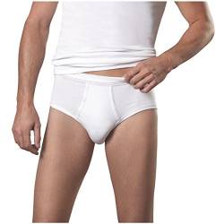 Conta Herren Slip Feinripp 5er Pack Größe 12 (6XL) von con-ta