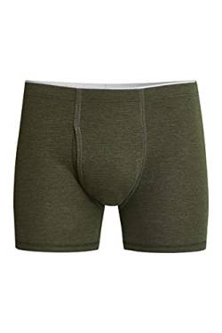 Conta Thermo Kurze Hose mit Eingriff, Boxershorts für Herren, wärmende Thermounterwäsche mit natürlicher Baumwolle, Herrenbekleidung, Größe: 10/4XL von con-ta