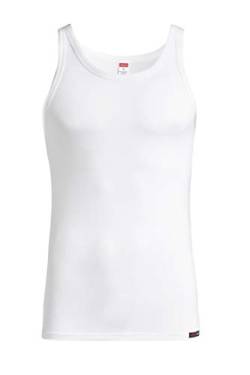 Conta Unterhemd, bewuemes Basic-Shirt für Herren aus Modal, mit Rundhalsausschnitt, ohne Arm, Herrenbekleidung, weiß | Gr.: 6/L von con-ta