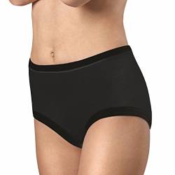 con-ta - Feinripp 700-1410 - Taillen-Slip - 5er Pack (44 Schwarz) von con-ta