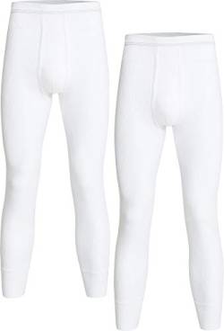 con-ta Herren-Unterhose, lang 2er-Pack Feinripp Größe 10 von con-ta