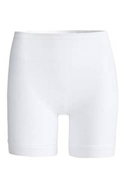 con-ta Normalbeinschlüpfer, Damenbekleidung, Unterwäsche für perfekten, eng anliegende Pants aus Baumwolle, in Weiß, Größe: 40/M von con-ta