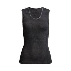 con-ta Thermo Unterhemd Farbe schwarz Geringelt, Größe 36 von con-ta