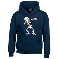 coole-fun-t-shirts Hoodie Dabbing Skelett Hoodie Sweatshirt mit Kapuze von coole-fun-t-shirts