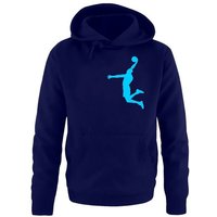 coole-fun-t-shirts Hoodie Dunk Basketball Slam Dunkin Kinder Sweatshirt mit Kapuze Hoodie Kids Jungen + Mädchen Gr.128 140 52 164 cm von coole-fun-t-shirts