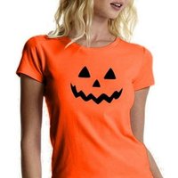 coole-fun-t-shirts Print-Shirt HALLOWEEN Damen, Herren, Kinder Familien T-Shirt orange S M L L XL XXL von coole-fun-t-shirts