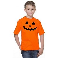 coole-fun-t-shirts Print-Shirt HALLOWEEN Damen, Herren, Kinder Familien T-Shirt orange S M L L XL XXL von coole-fun-t-shirts