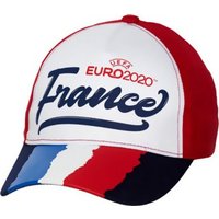 coole-fun-t-shirts Schirmmütze FRANKREICH Kinder Basecap Schirmmütze Fußball EM Europameisterschaft FRANCE Base und Snapback Jungen + Mädchen für Kita, Schule, Einschulung Gr.52 + 54 von coole-fun-t-shirts